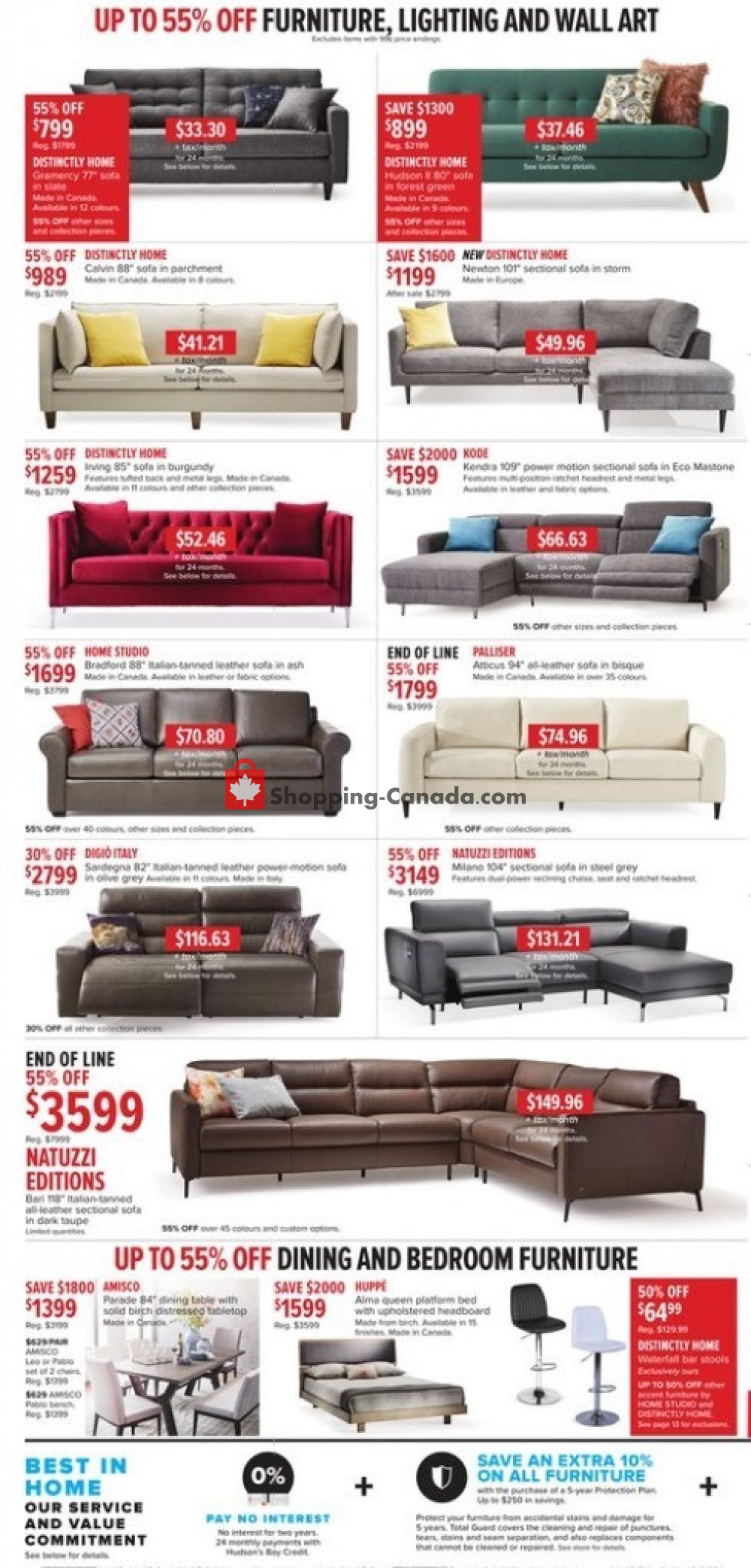 Hudson's Bay flyer from Friday April 19, 2019 to Thursday April 25, 2019 - page 13