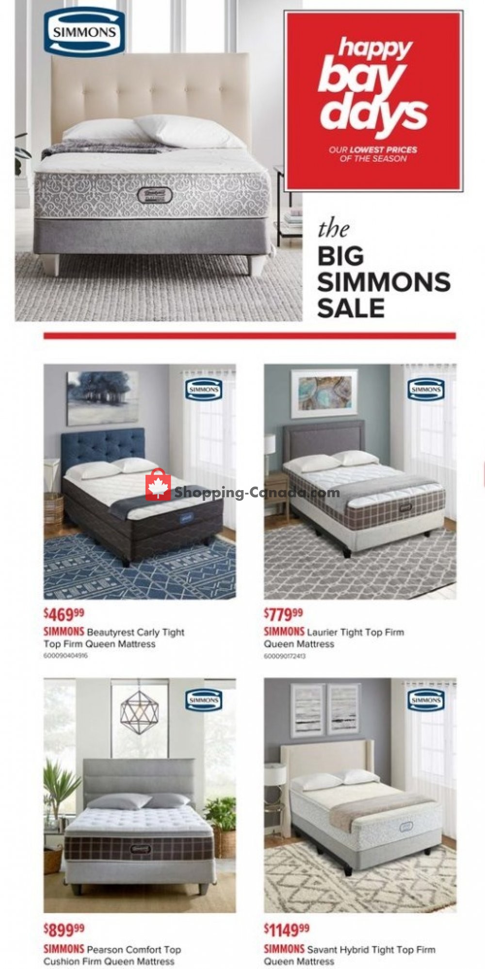 Hudson's Bay flyer from Friday April 19, 2019 to Thursday April 25, 2019 - page 18