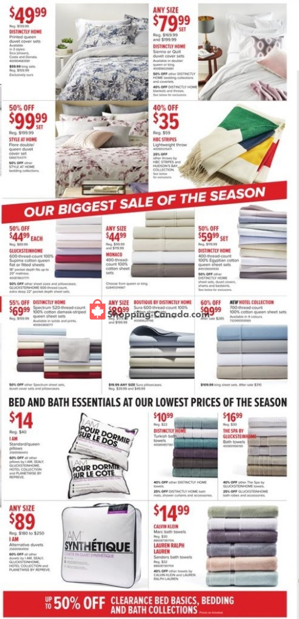 Hudson's Bay flyer from Friday April 19, 2019 to Thursday April 25, 2019 - page 21