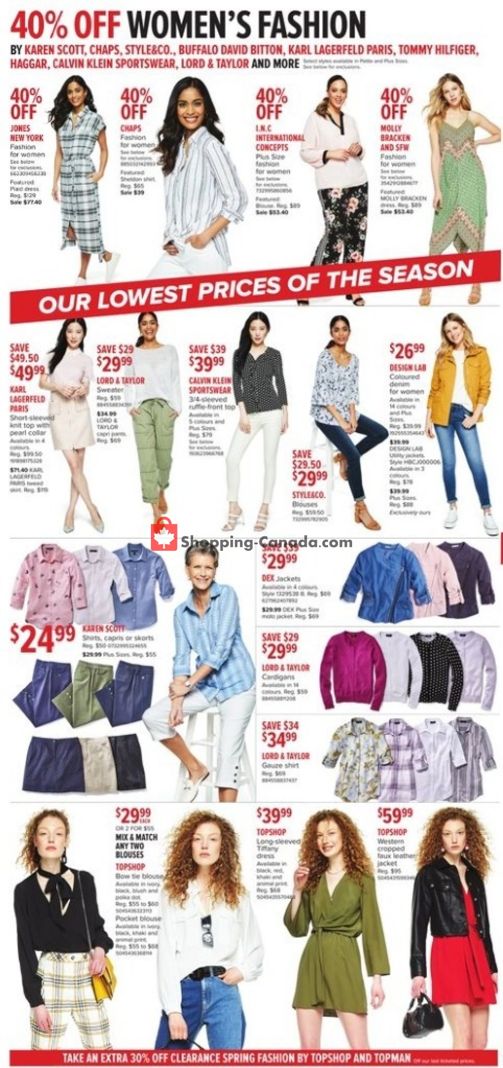 Hudson's Bay flyer from Friday April 19, 2019 to Thursday April 25, 2019 - page 5