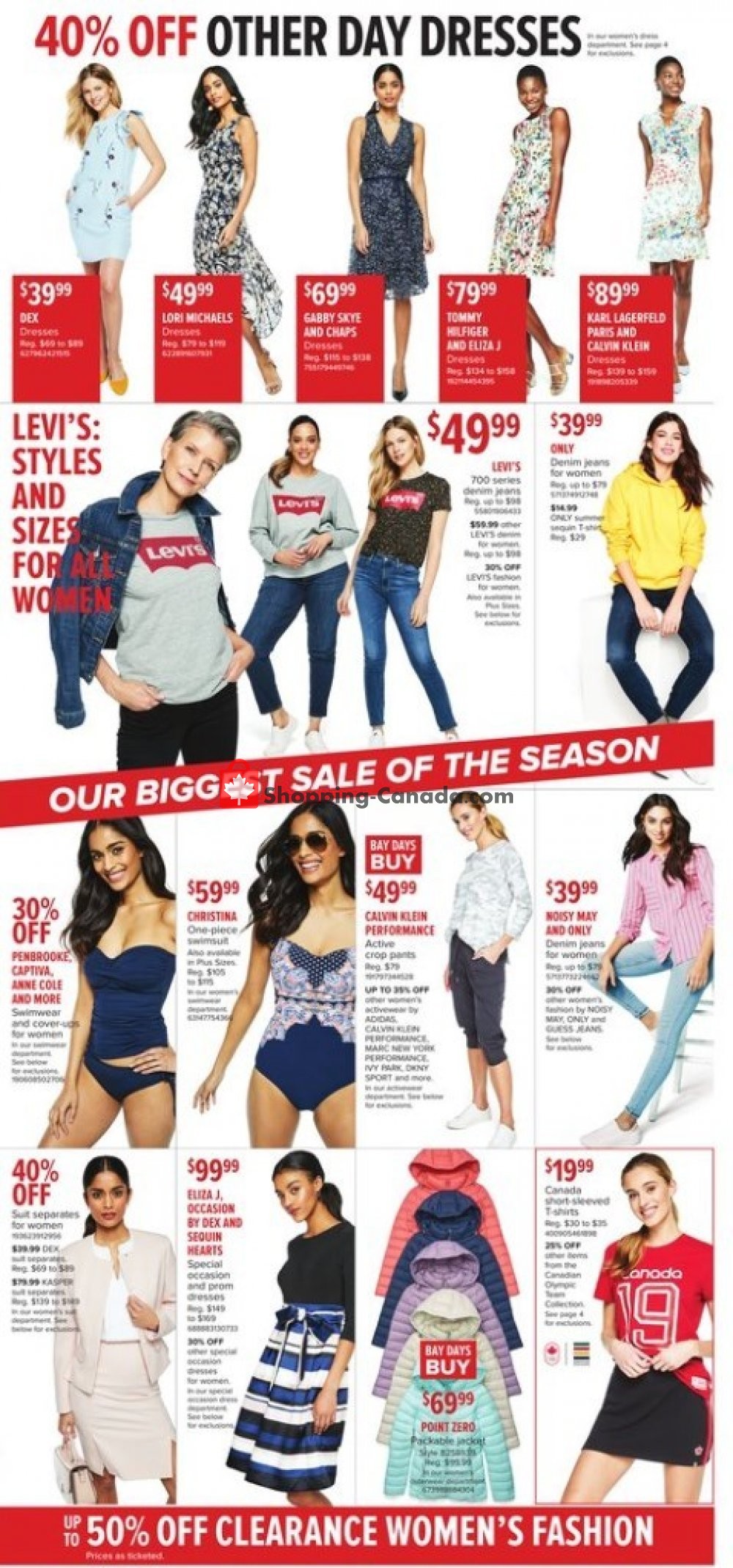 Hudson's Bay flyer from Friday April 19, 2019 to Thursday April 25, 2019 - page 6