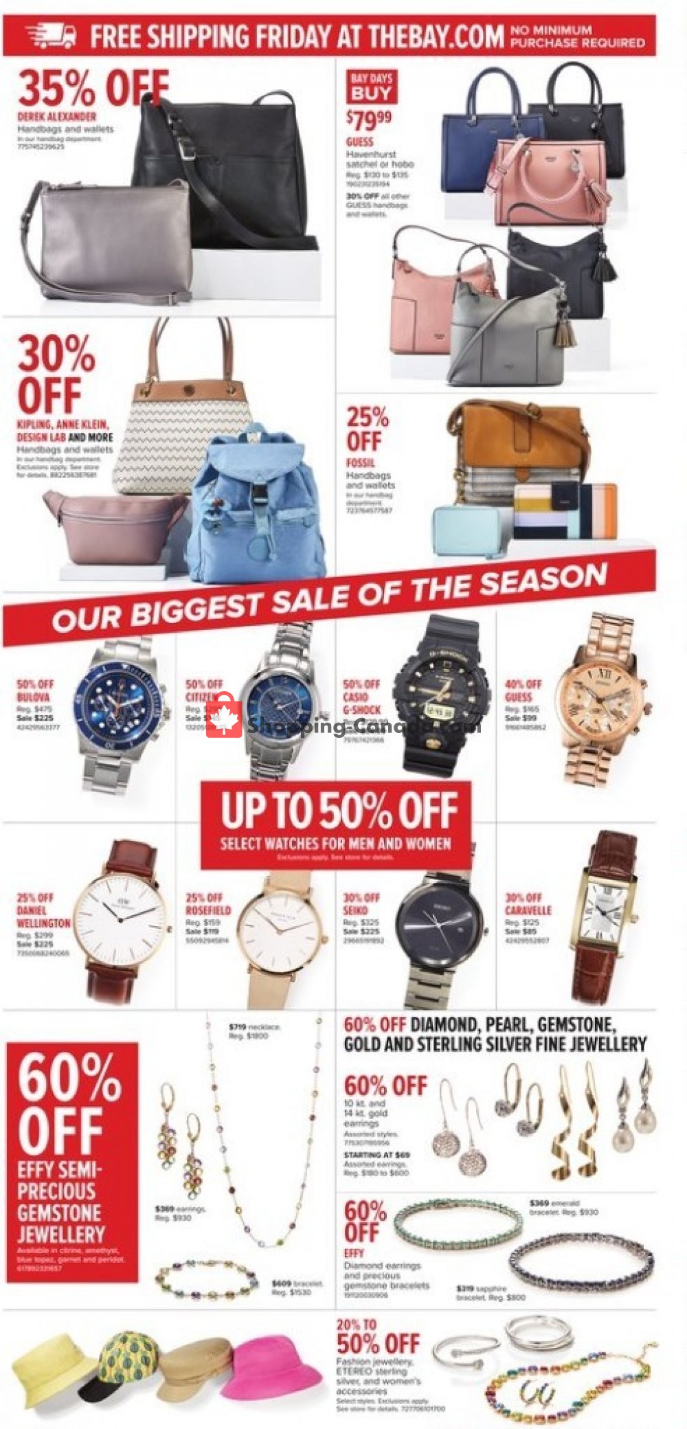 Hudson's Bay flyer from Friday April 19, 2019 to Thursday April 25, 2019 - page 8