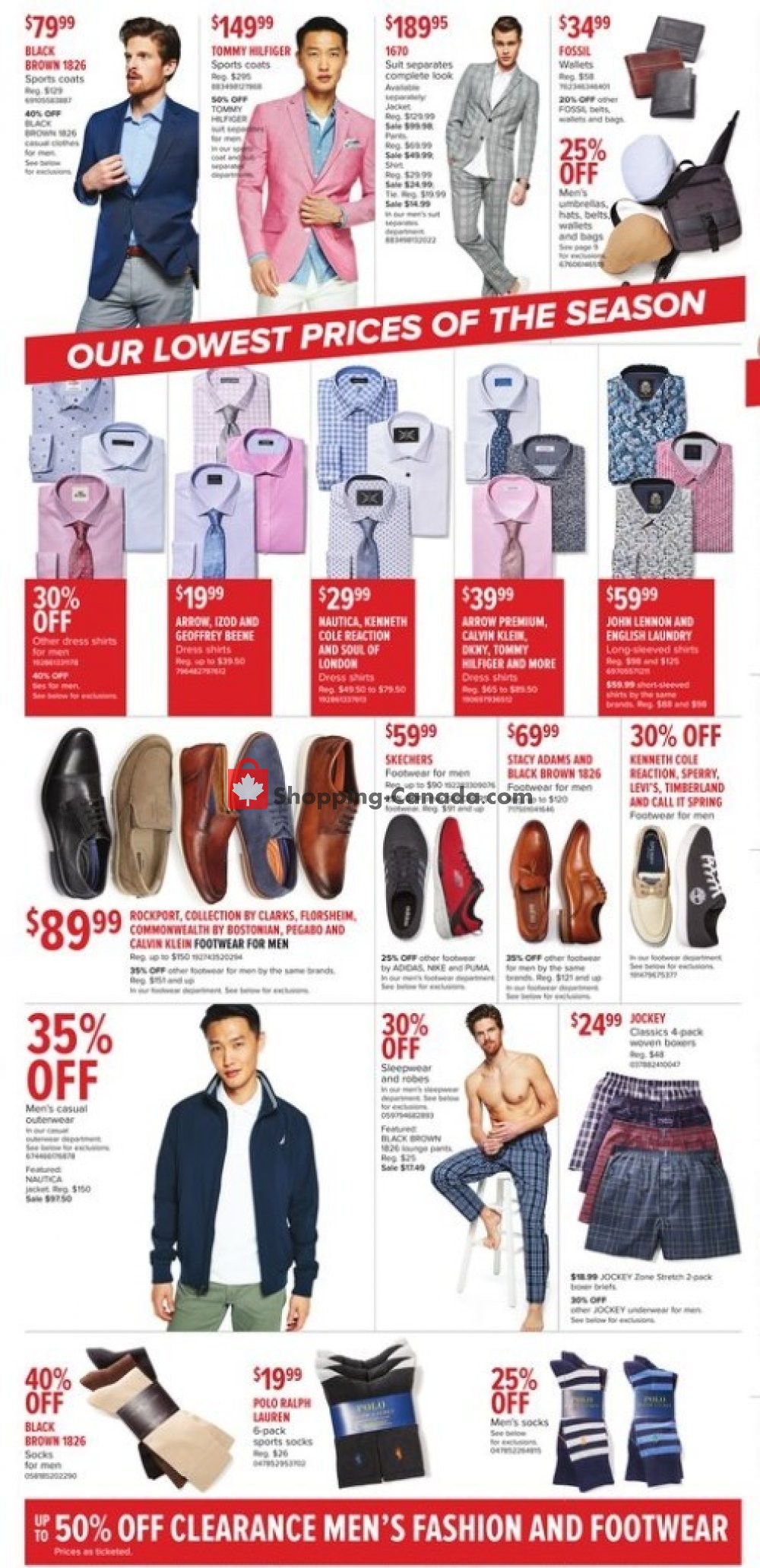 Hudson's Bay flyer from Friday April 19, 2019 to Thursday April 25, 2019 - page 9