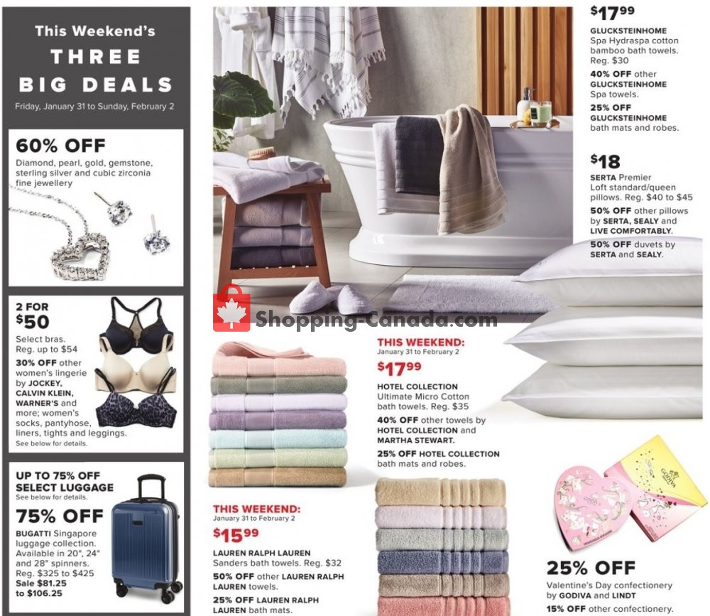 Hudson's Bay flyer from Friday January 31, 2020 to Thursday February 6, 2020 - page 3