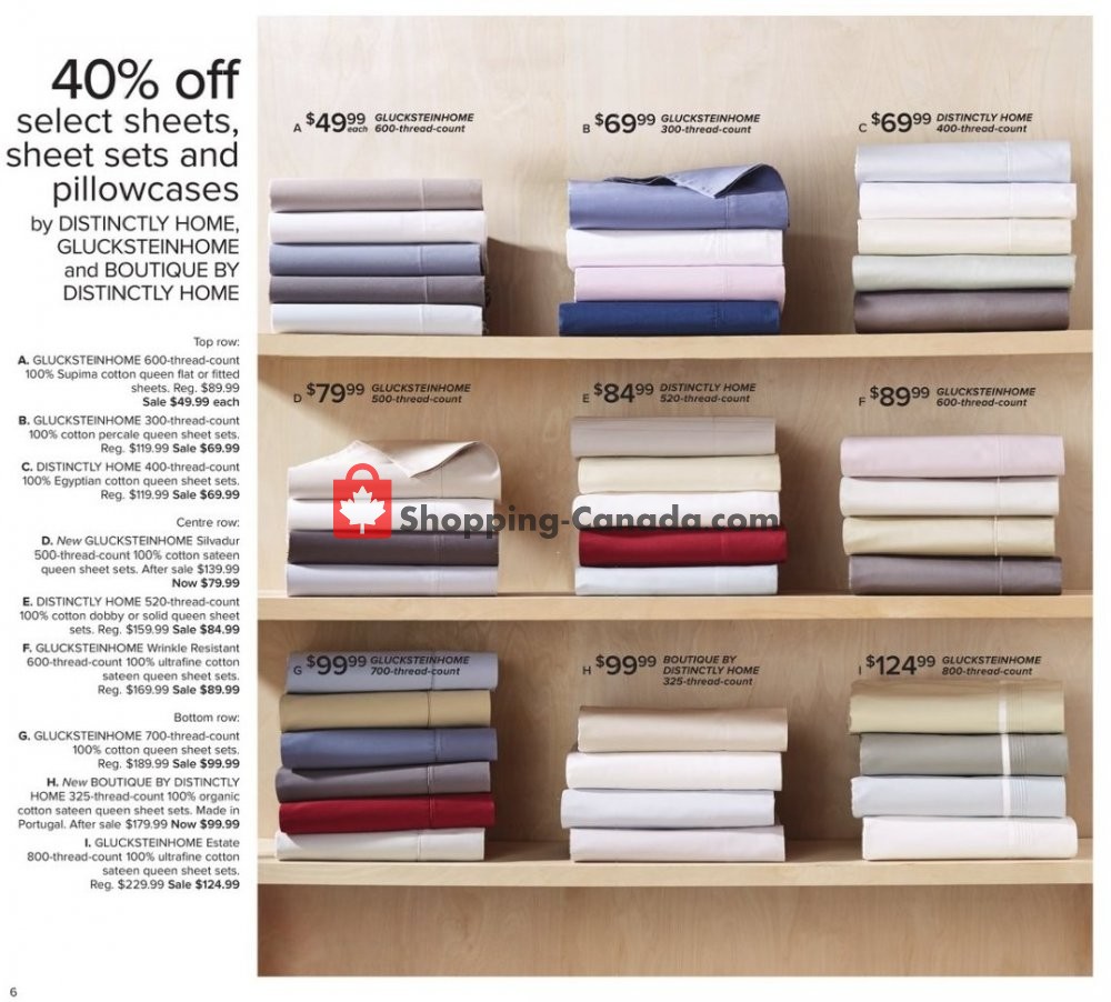 Hudson's Bay flyer from Friday September 6, 2019 to Thursday September 12, 2019 - page 12