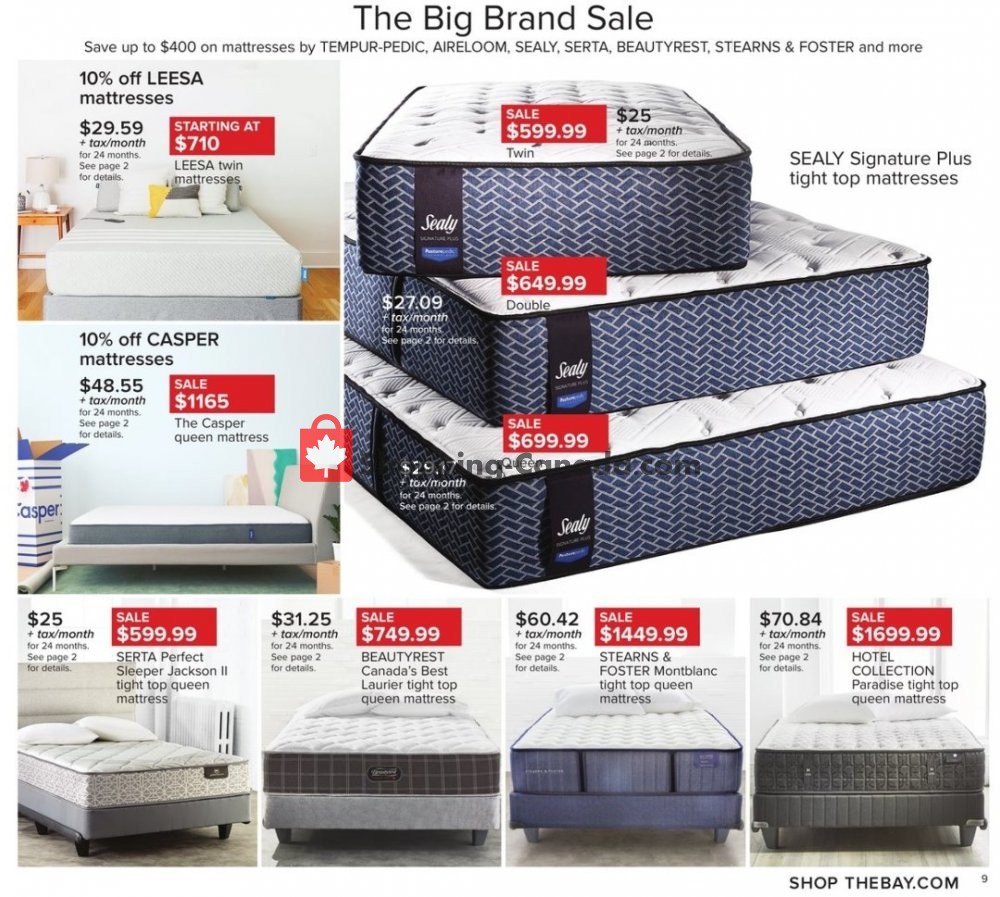 Hudson's Bay flyer from Friday September 6, 2019 to Thursday September 12, 2019 - page 15