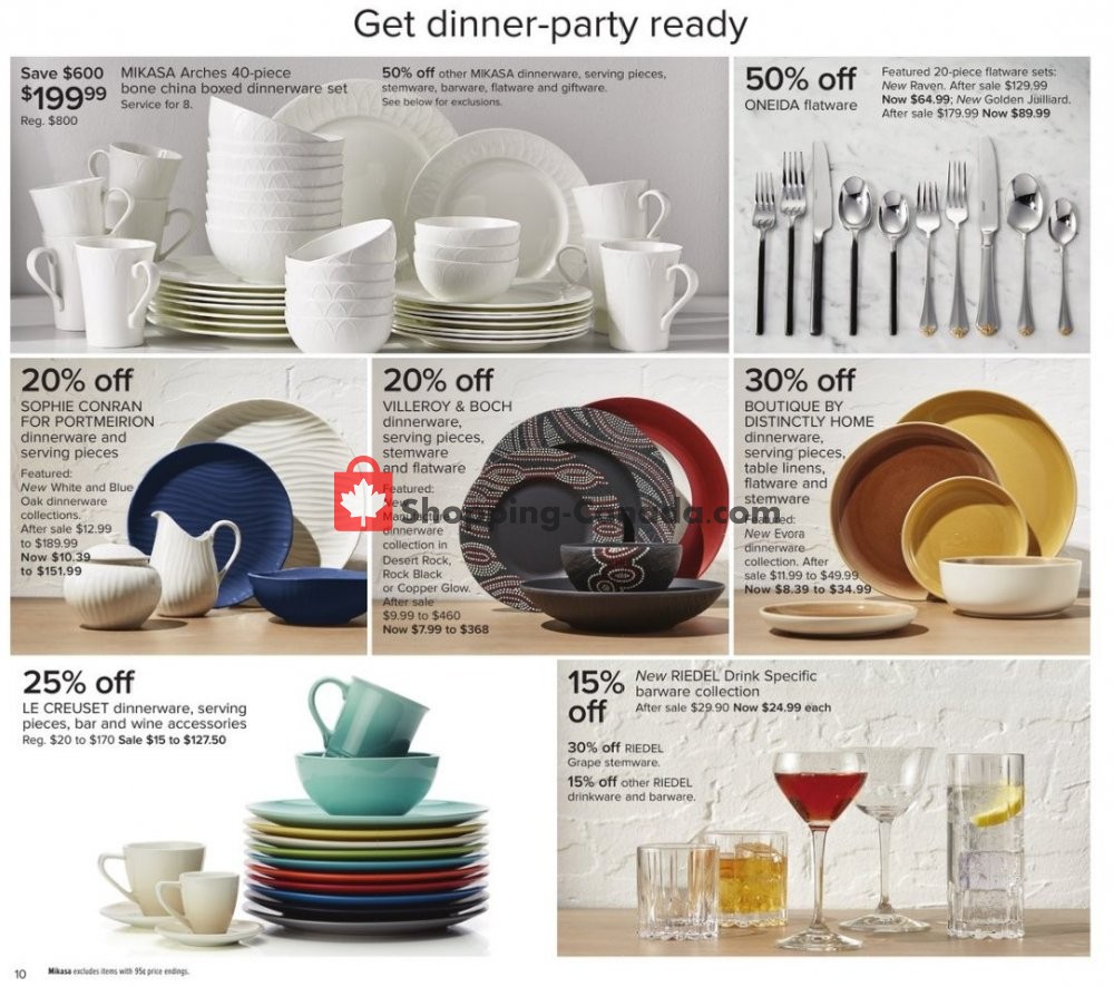 Hudson's Bay flyer from Friday September 6, 2019 to Thursday September 12, 2019 - page 16