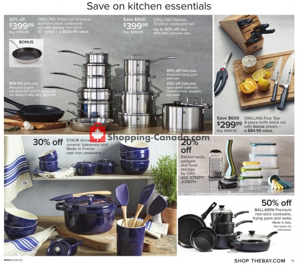 Hudson's Bay flyer from Friday September 6, 2019 to Thursday September 12, 2019 - page 17