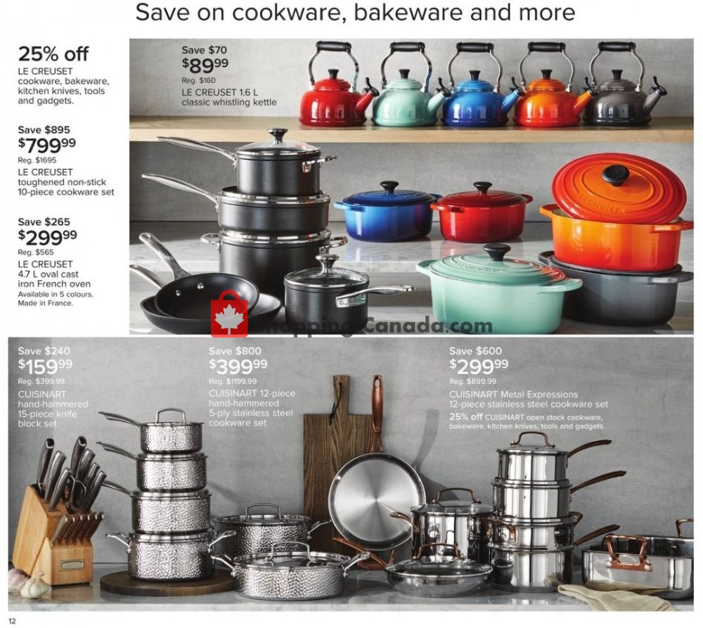 Hudson's Bay flyer from Friday September 6, 2019 to Thursday September 12, 2019 - page 18