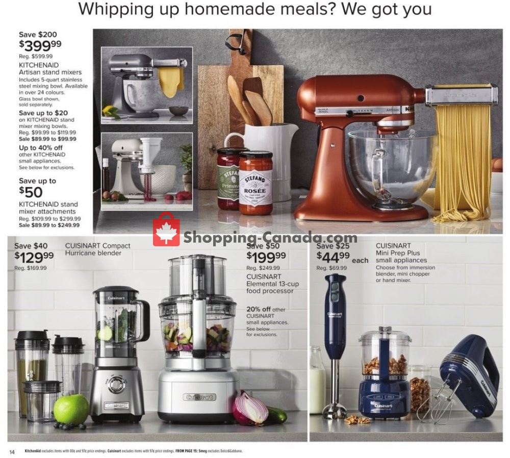 Hudson's Bay flyer from Friday September 6, 2019 to Thursday September 12, 2019 - page 20