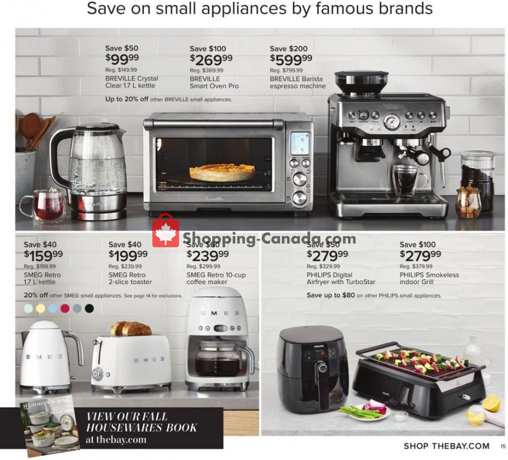 Hudson's Bay flyer from Friday September 6, 2019 to Thursday September 12, 2019 - page 21