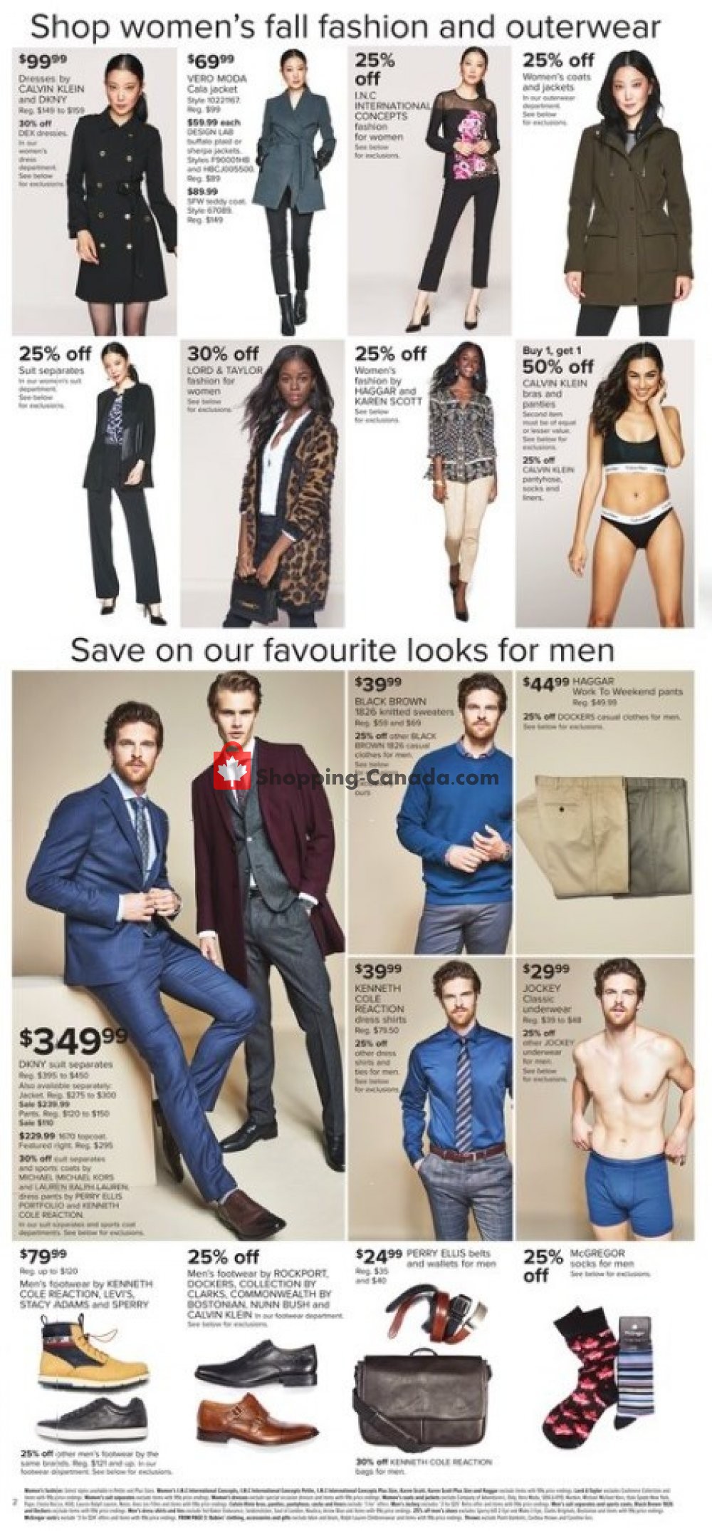 Hudson's Bay flyer from Friday September 6, 2019 to Thursday September 12, 2019 - page 4