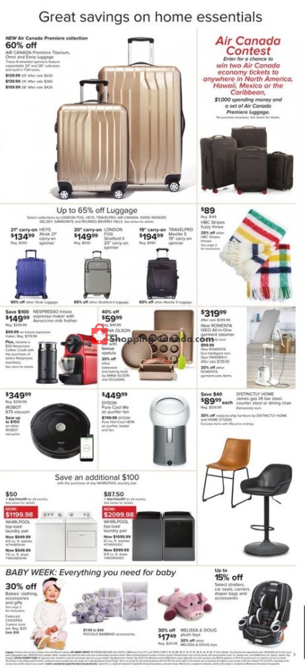 Hudson's Bay flyer from Friday September 6, 2019 to Thursday September 12, 2019 - page 6