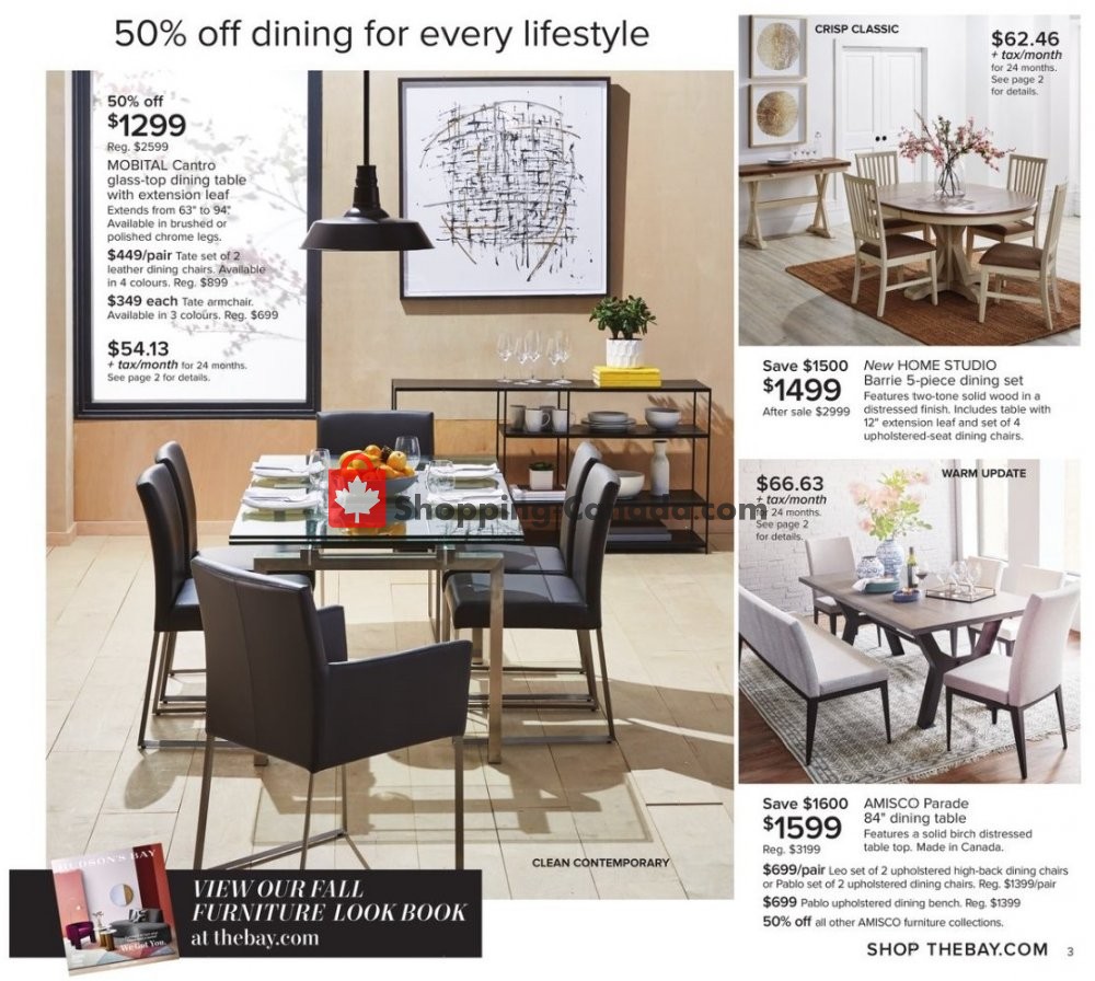 Hudson's Bay flyer from Friday September 6, 2019 to Thursday September 12, 2019 - page 9