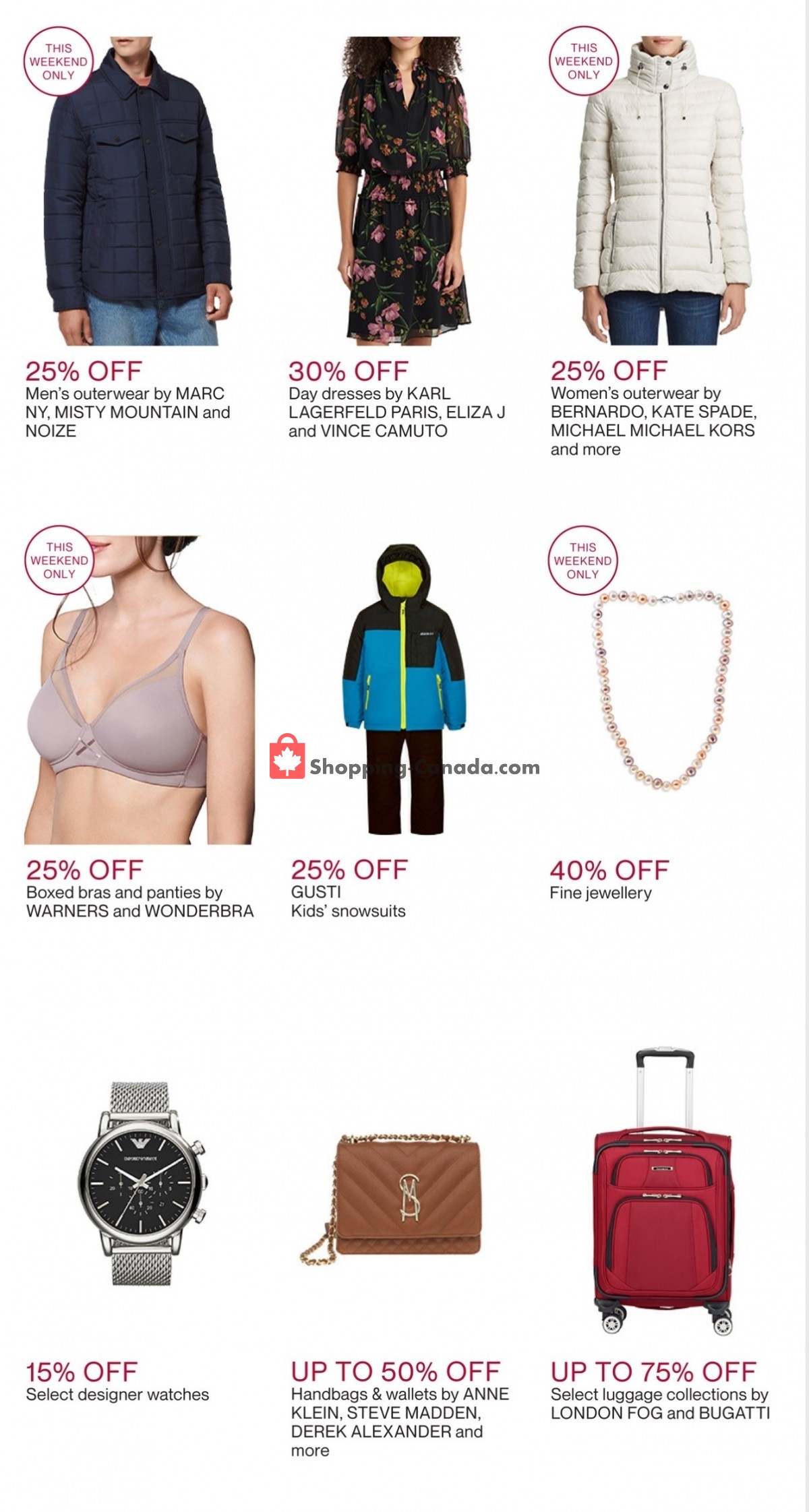 Hudson's Bay flyer from Friday October 8, 2021 to Thursday October 14, 2021 - page 3