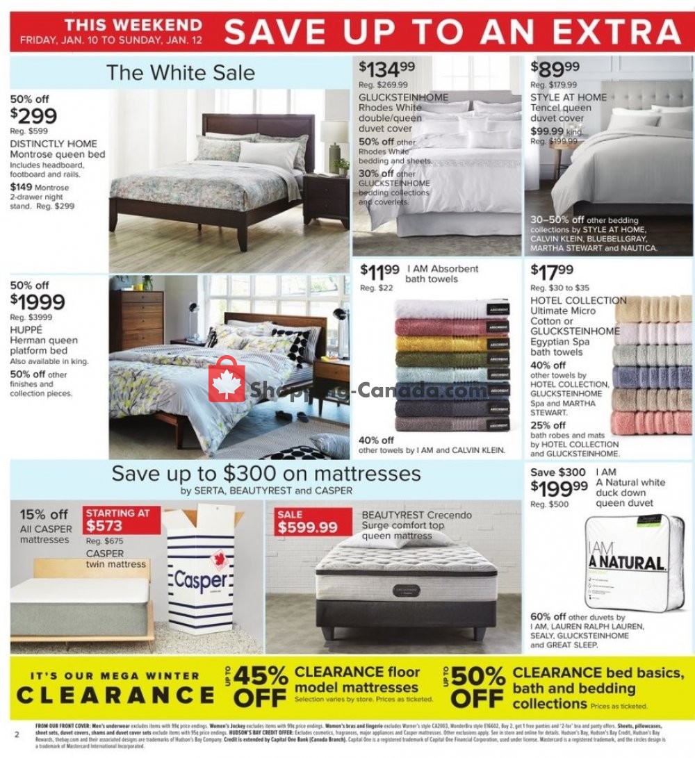 Hudson's Bay flyer from Friday January 10, 2020 to Thursday January 16, 2020 - page 3