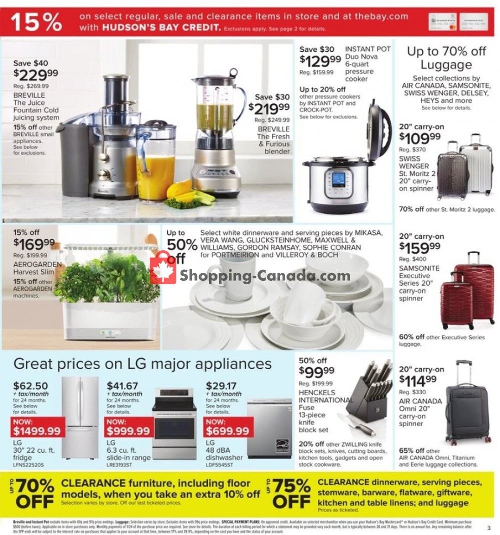 Hudson's Bay flyer from Friday January 10, 2020 to Thursday January 16, 2020 - page 4