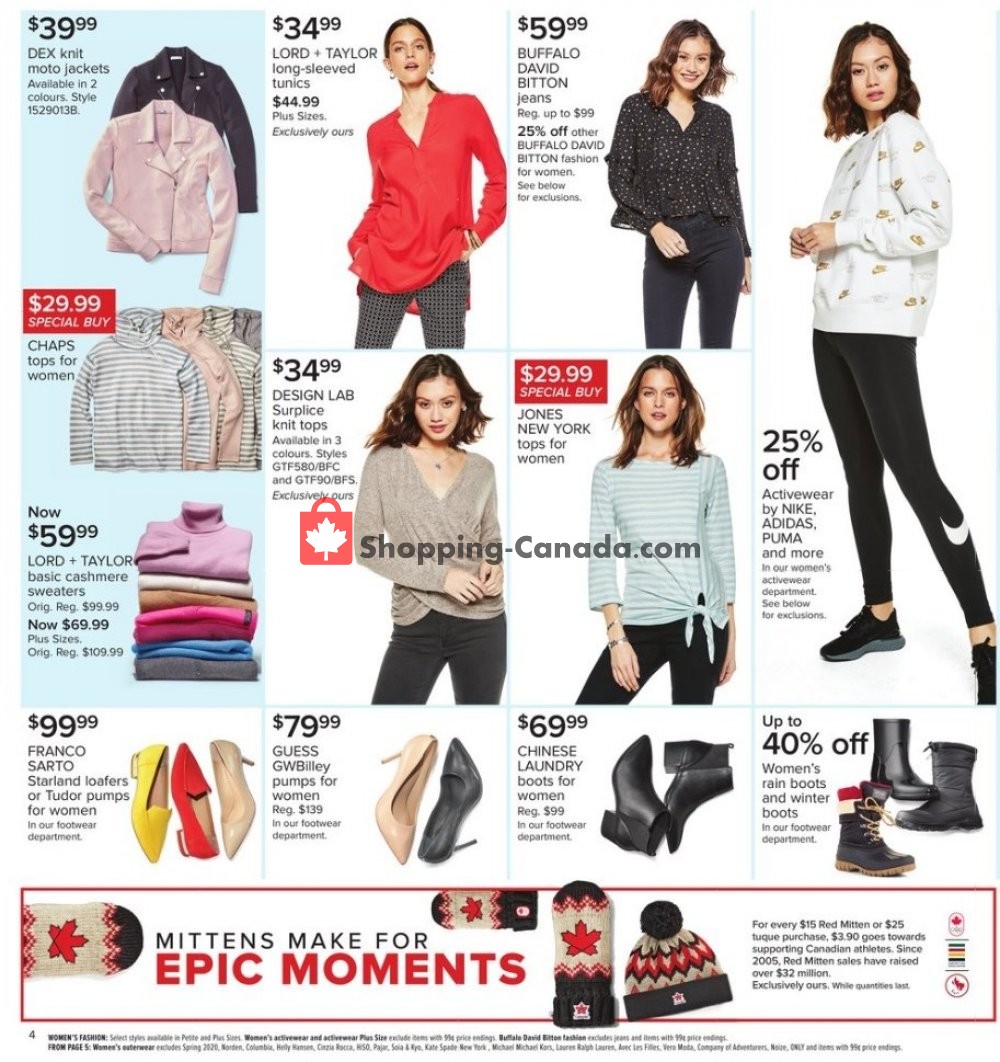 Hudson's Bay flyer from Friday January 10, 2020 to Thursday January 16, 2020 - page 6