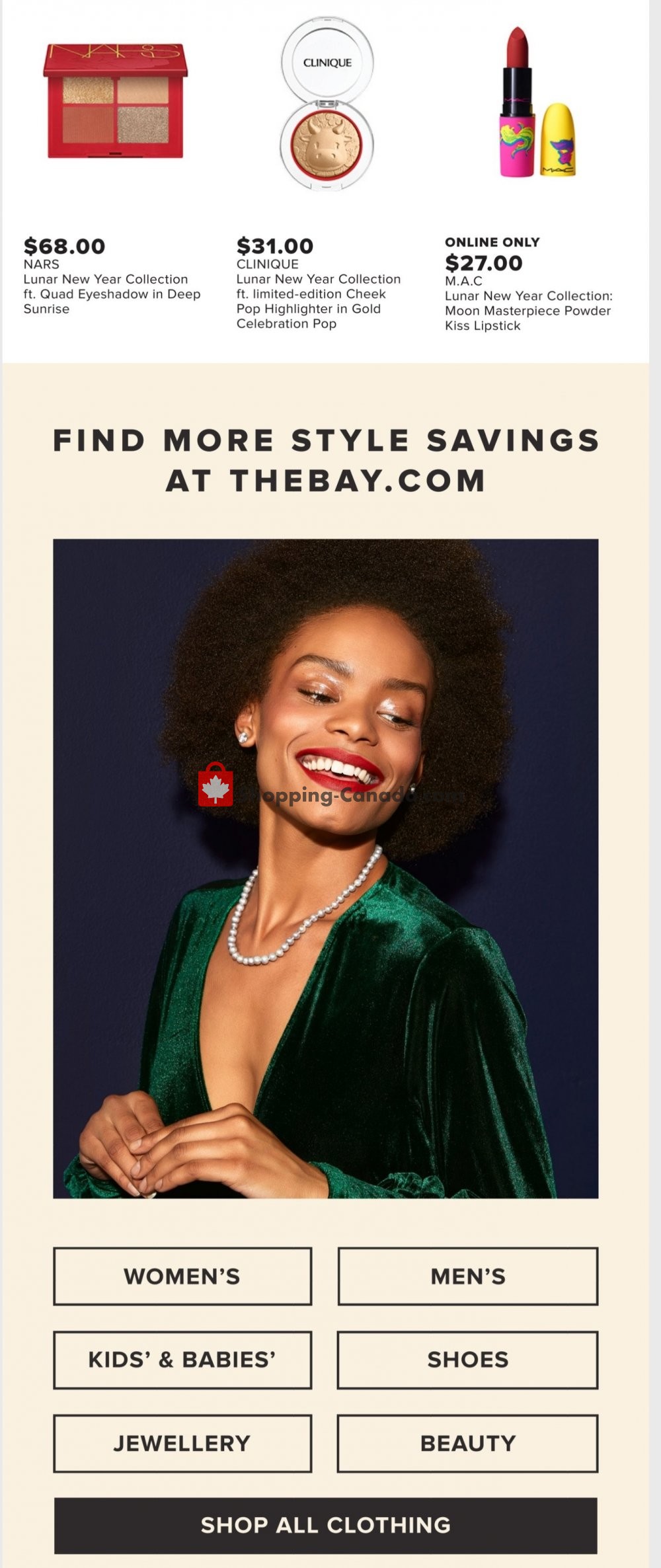 Hudson's Bay flyer from Friday January 22, 2021 to Thursday January 28, 2021 - page 10
