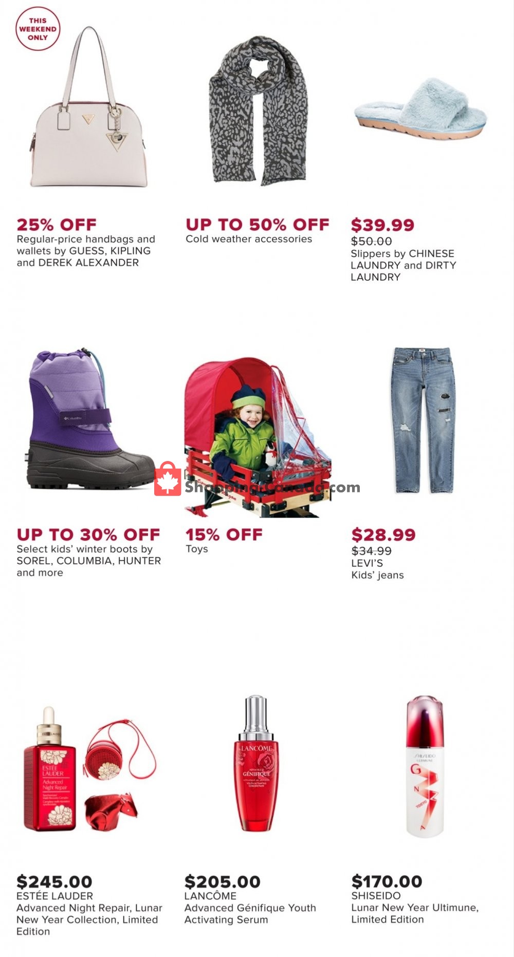 Hudson's Bay flyer from Friday January 22, 2021 to Thursday January 28, 2021 - page 9
