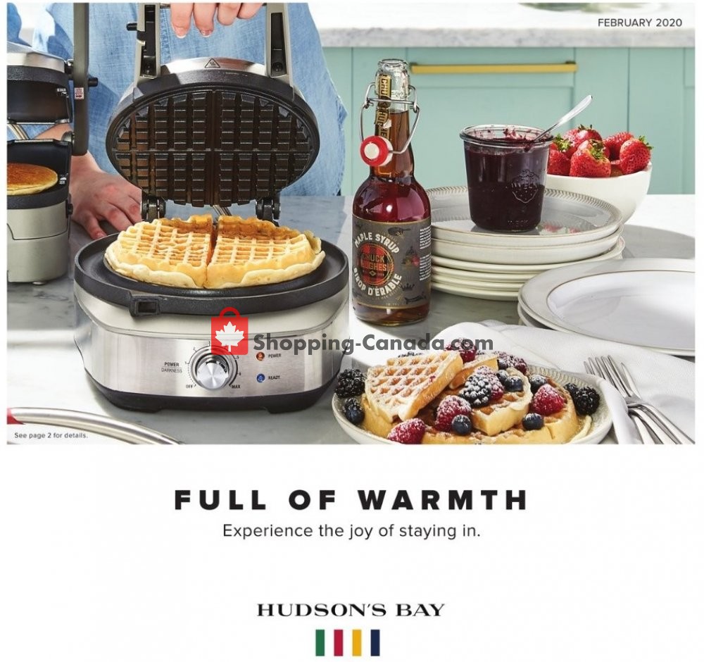 Hudson's Bay flyer from Friday January 31, 2020 to Thursday February 27, 2020 - page 1