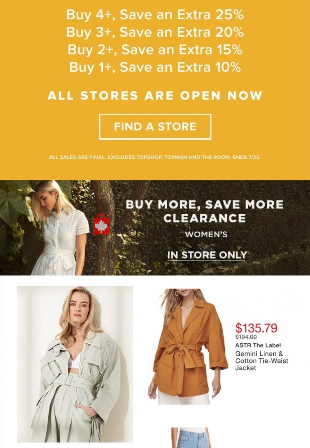 Hudson's Bay flyer from Friday July 24, 2020 to Monday July 27, 2020 - page 2