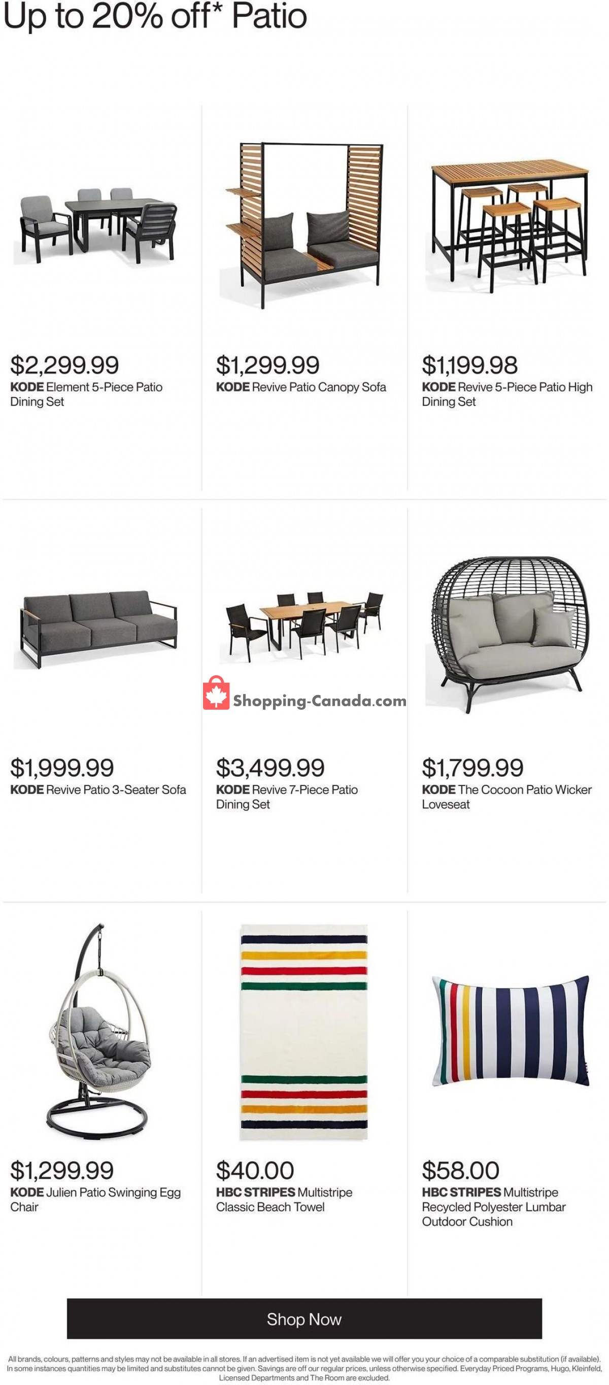 Hudson's Bay flyer from Friday March 24, 2023 to Thursday March 30, 2023 - page 5
