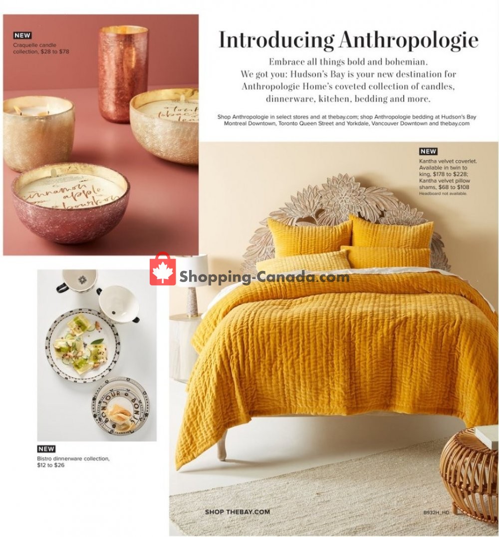 Hudson's Bay flyer from Friday September 6, 2019 to Thursday September 19, 2019 - page 16