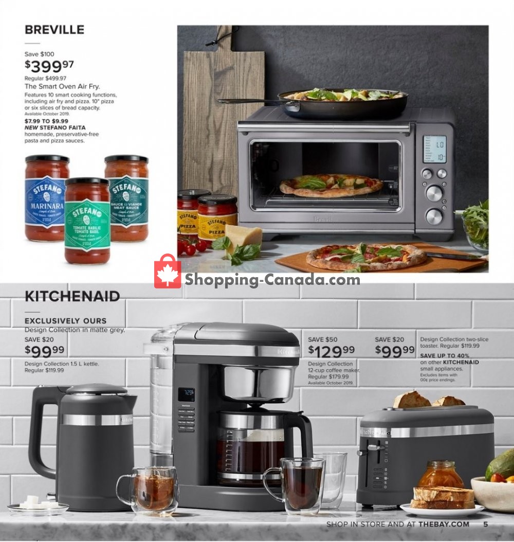 Hudson's Bay flyer from Friday September 6, 2019 to Thursday September 19, 2019 - page 5