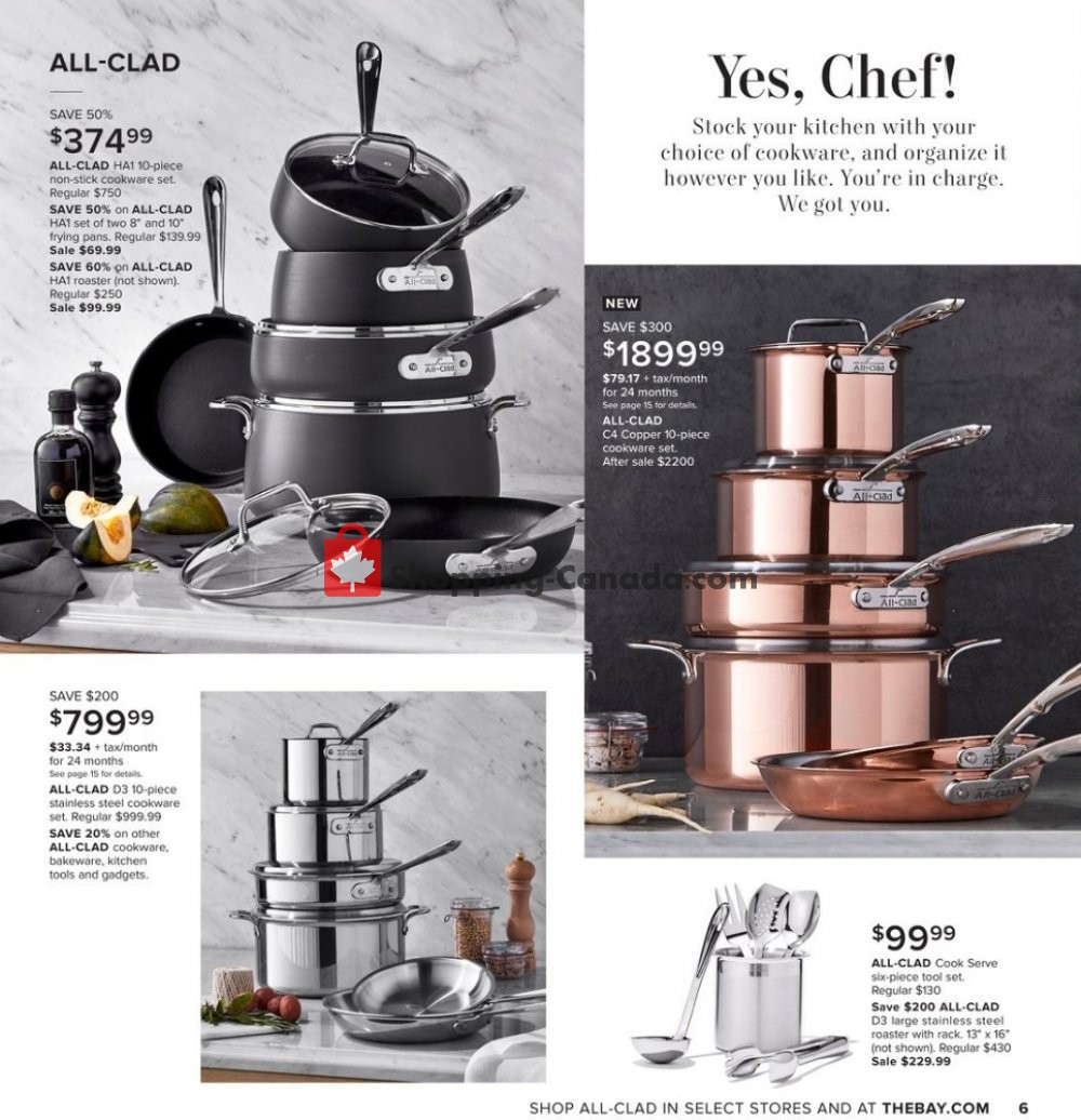 Hudson's Bay flyer from Friday September 6, 2019 to Thursday September 19, 2019 - page 6