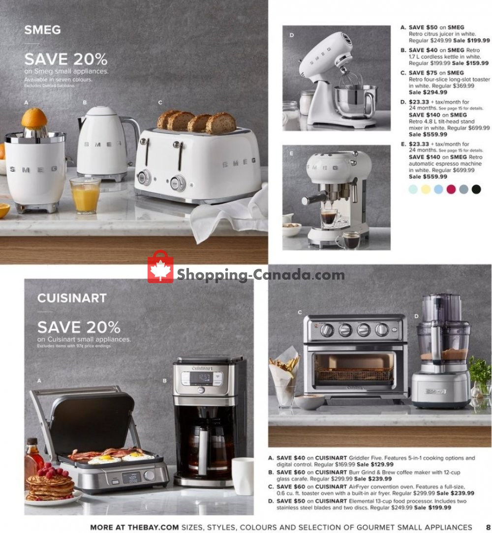 Hudson's Bay flyer from Friday September 6, 2019 to Thursday September 19, 2019 - page 8
