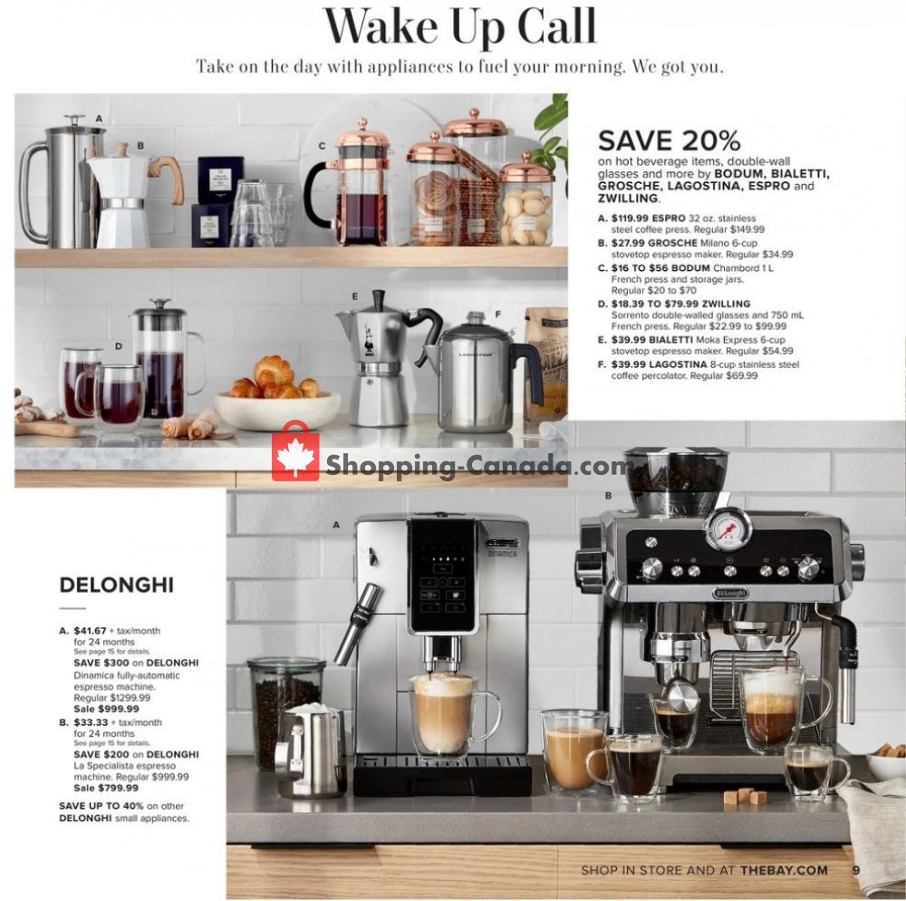 Hudson's Bay flyer from Friday September 6, 2019 to Thursday September 19, 2019 - page 9