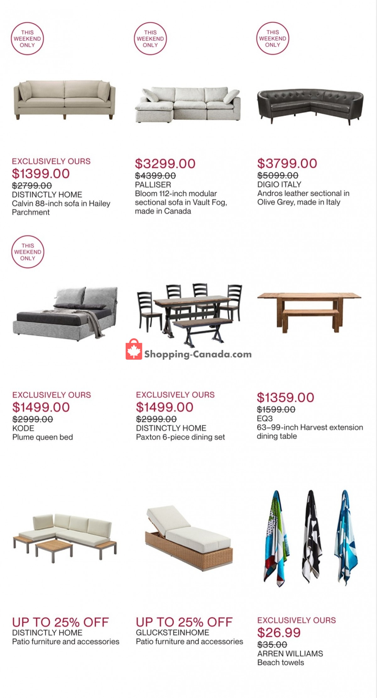 Hudson's Bay flyer from Friday June 4, 2021 to Thursday June 10, 2021 - page 10