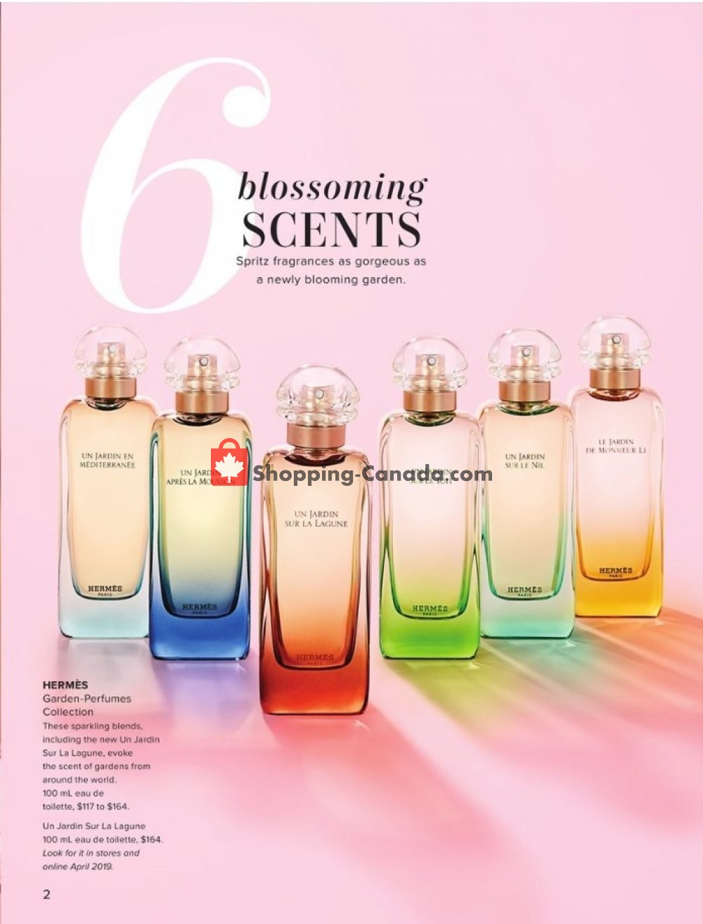Hudson's Bay Canada, flyer (Spring Beauty Trends) March 27 April 4