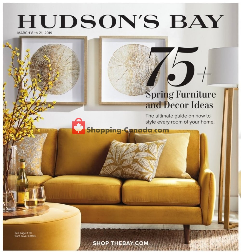 Hudson's Bay flyer from Friday March 8, 2019 to Thursday March 21, 2019 - page 1