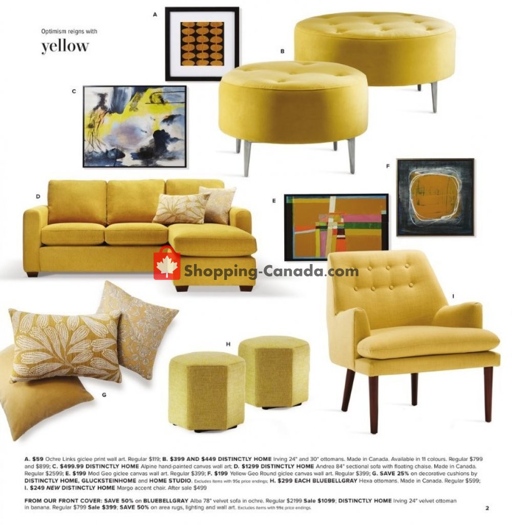 Hudson's Bay flyer from Friday March 8, 2019 to Thursday March 21, 2019 - page 2