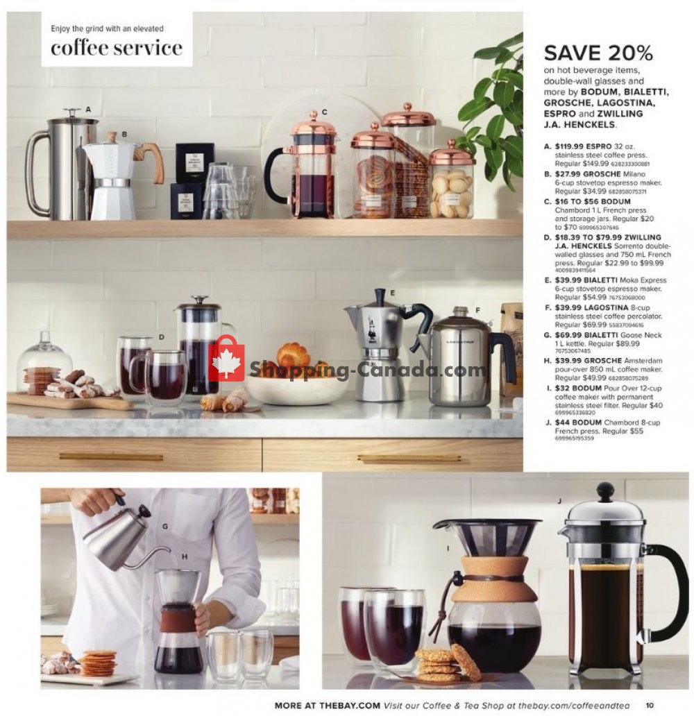Hudson's Bay flyer from Friday March 8, 2019 to Thursday March 21, 2019 - page 10