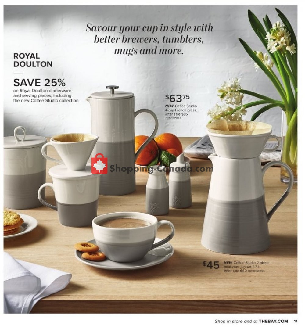 Hudson's Bay flyer from Friday March 8, 2019 to Thursday March 21, 2019 - page 11