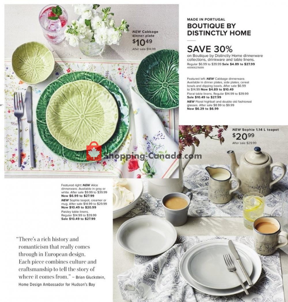 Hudson's Bay flyer from Friday March 8, 2019 to Thursday March 21, 2019 - page 13