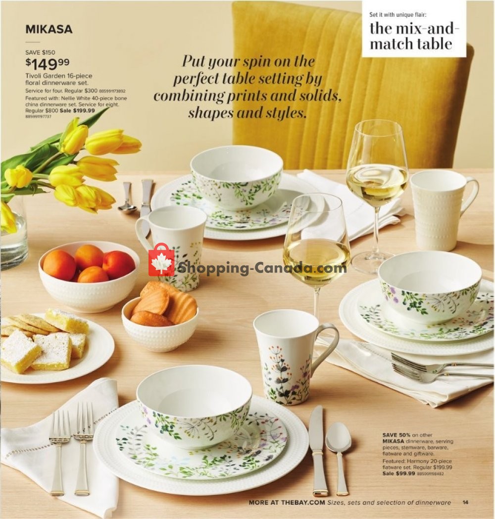 Hudson's Bay flyer from Friday March 8, 2019 to Thursday March 21, 2019 - page 14