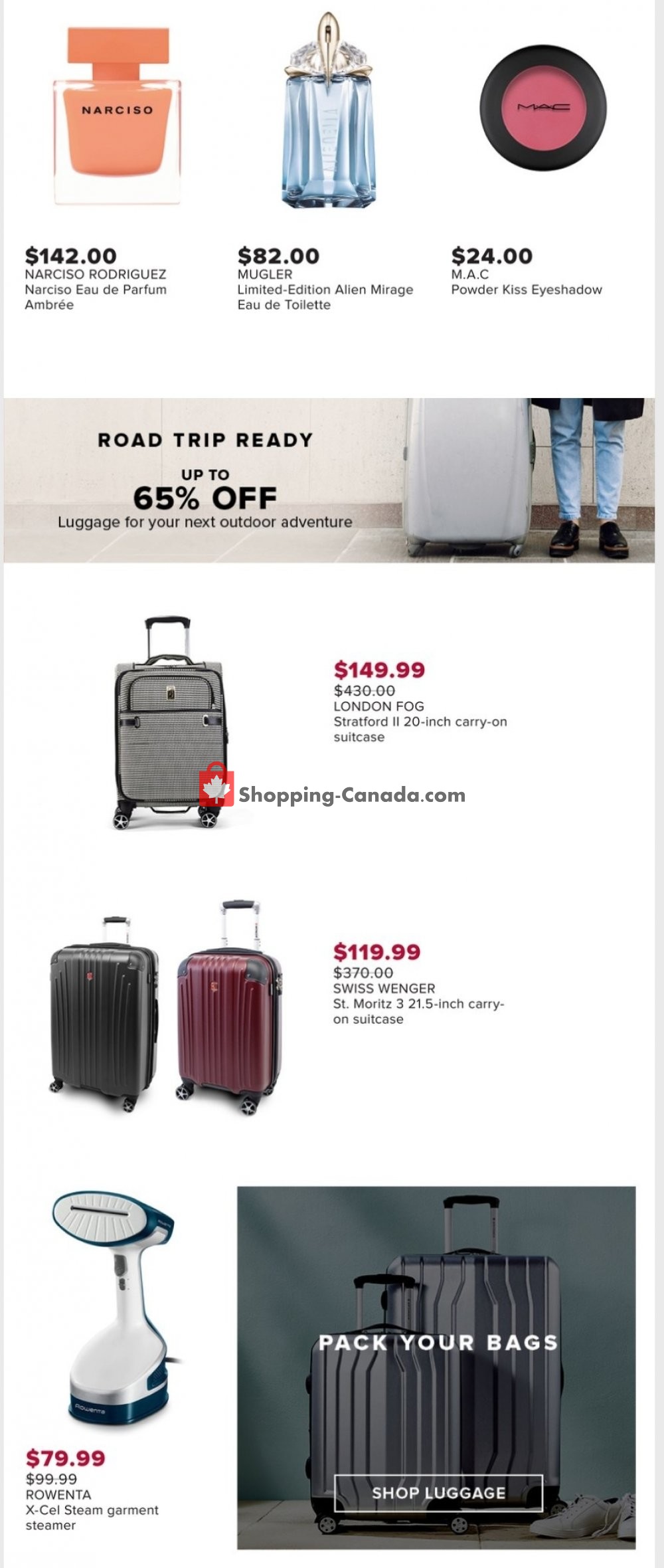 Hudson's Bay flyer from Friday August 7, 2020 to Friday August 14, 2020 - page 7