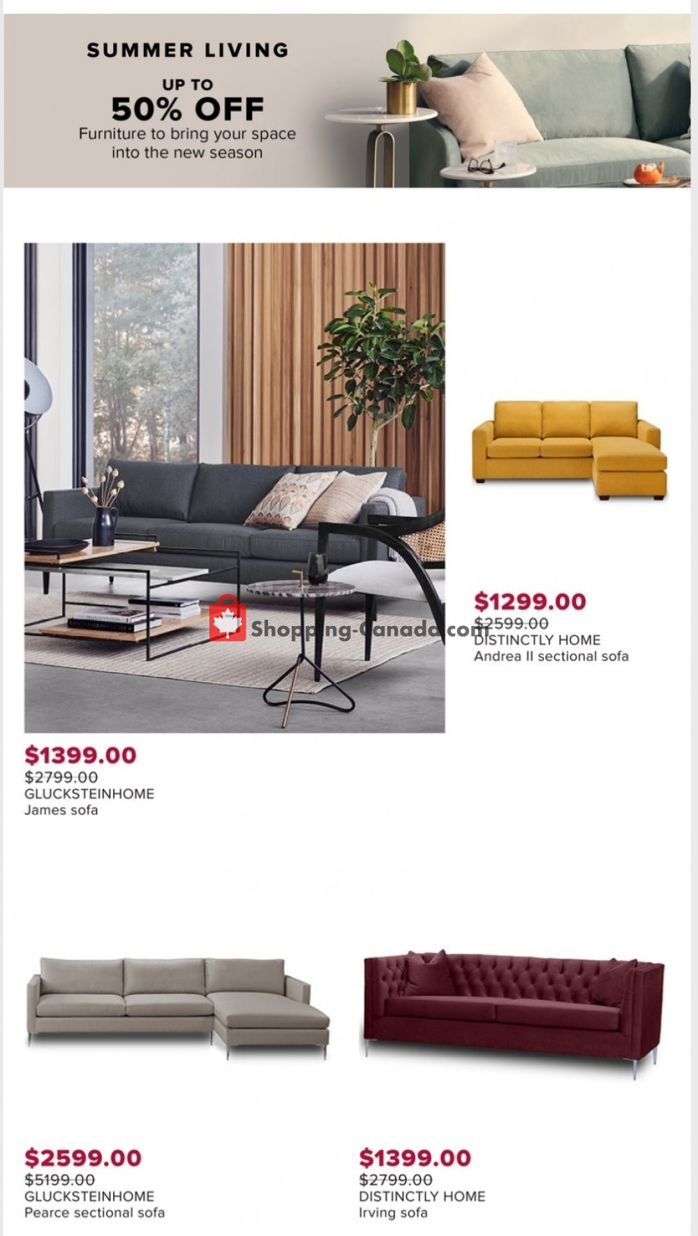 Hudson's Bay flyer from Friday July 10, 2020 to Friday July 17, 2020 - page 10