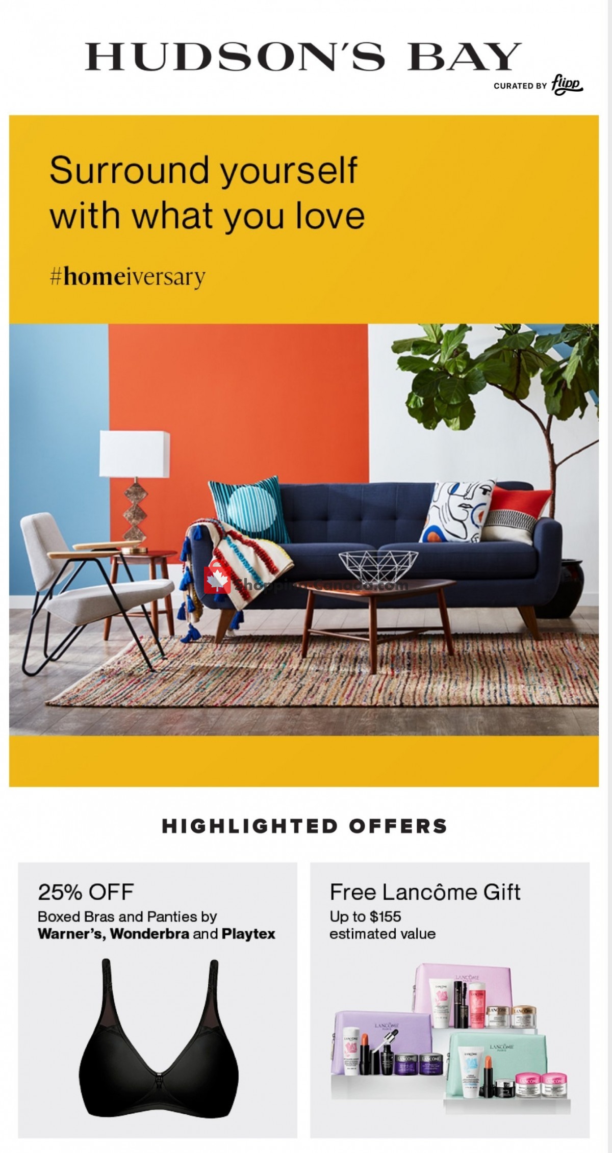 Hudson's Bay flyer from Wednesday April 7, 2021 to Thursday April 15, 2021 - page 1
