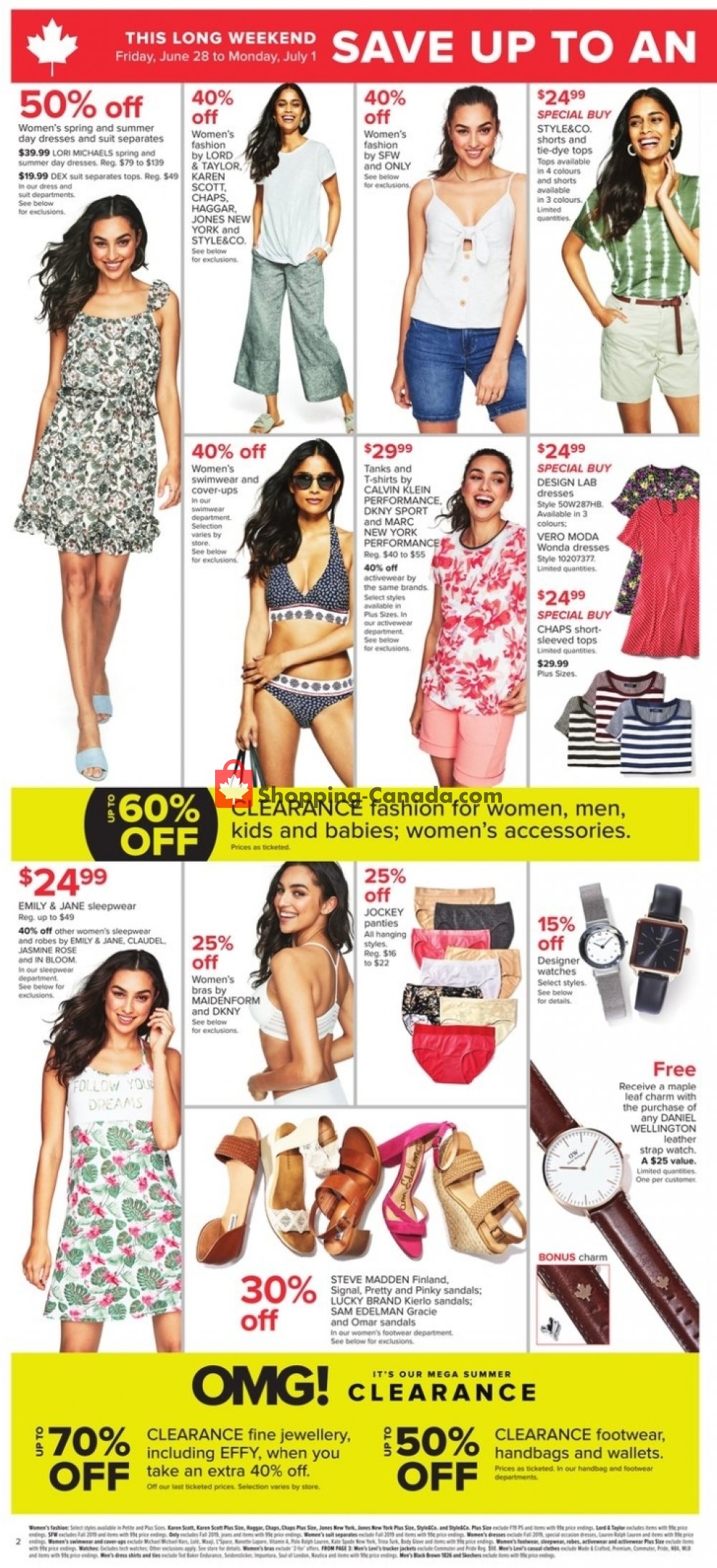 Hudson's Bay flyer from Friday June 28, 2019 to Thursday July 4, 2019 - page 3