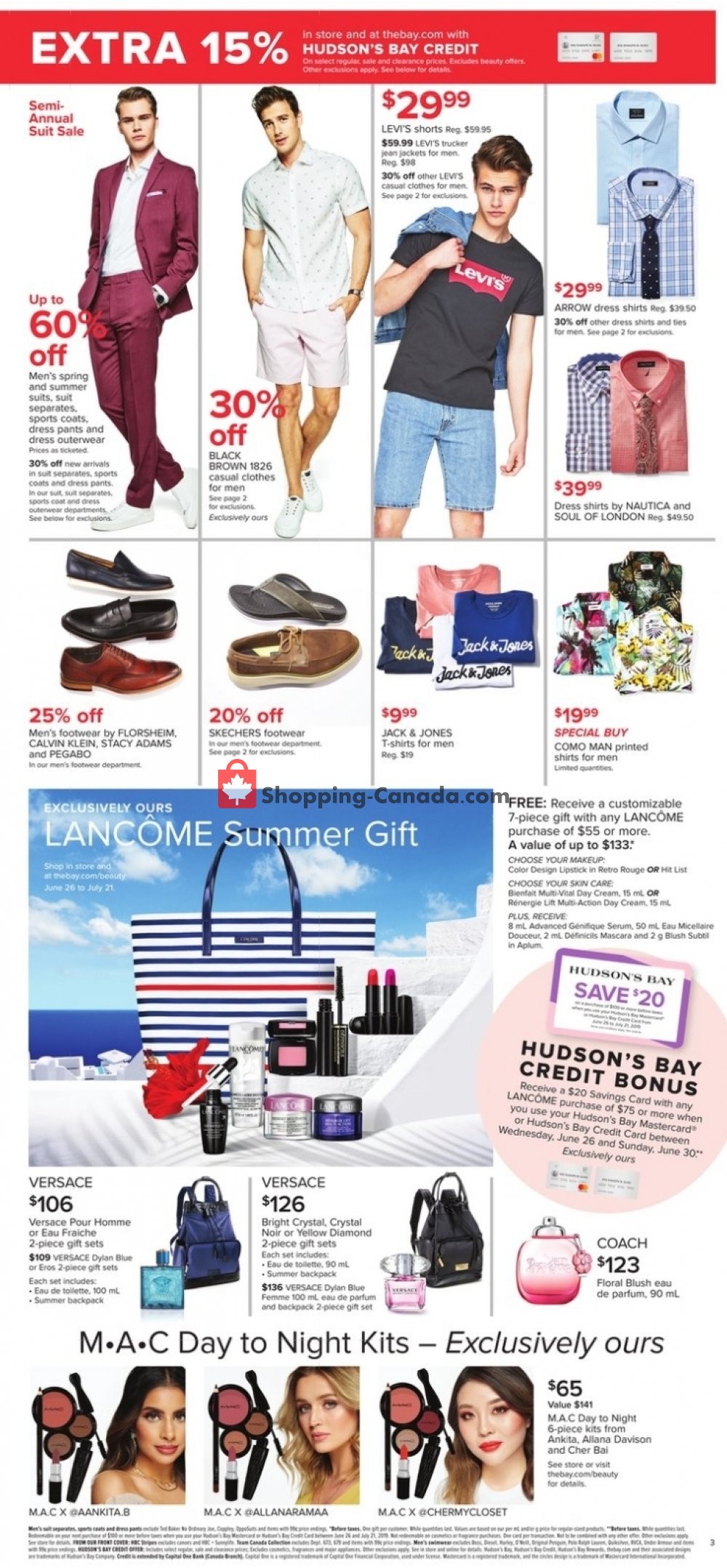 Hudson's Bay flyer from Friday June 28, 2019 to Thursday July 4, 2019 - page 4