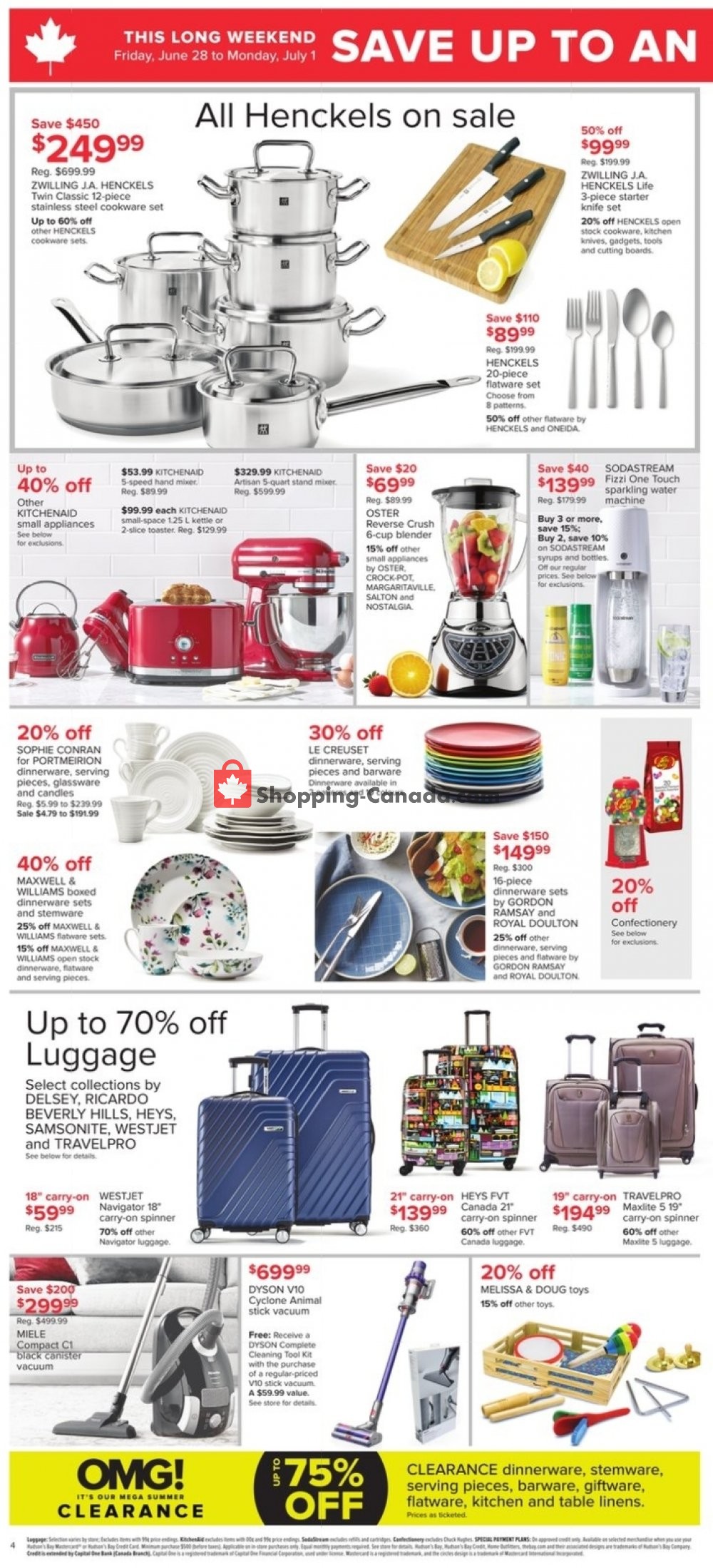 Hudson's Bay flyer from Friday June 28, 2019 to Thursday July 4, 2019 - page 5