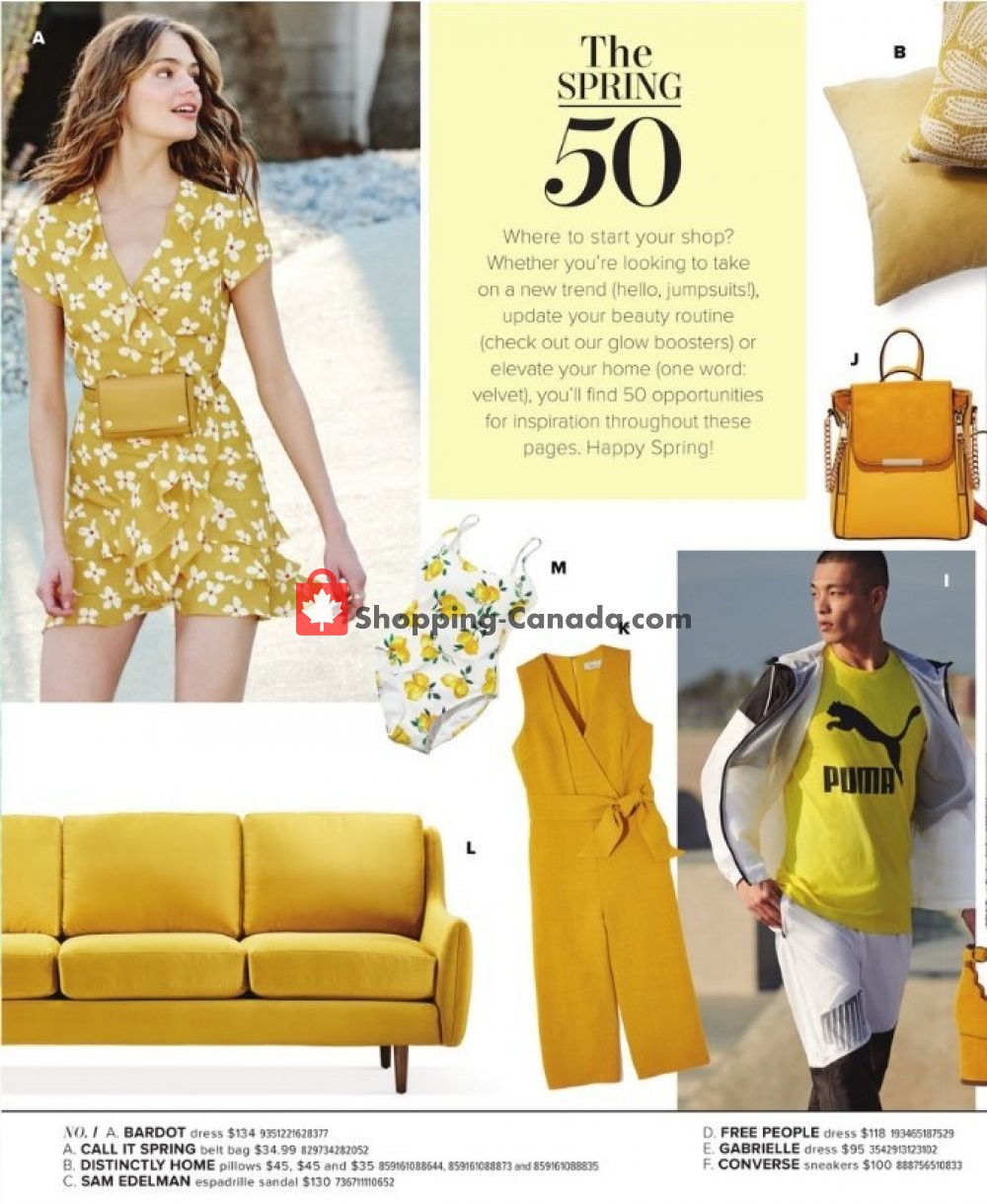 Hudson's Bay flyer from Friday March 15, 2019 to Thursday March 21, 2019 - page 2