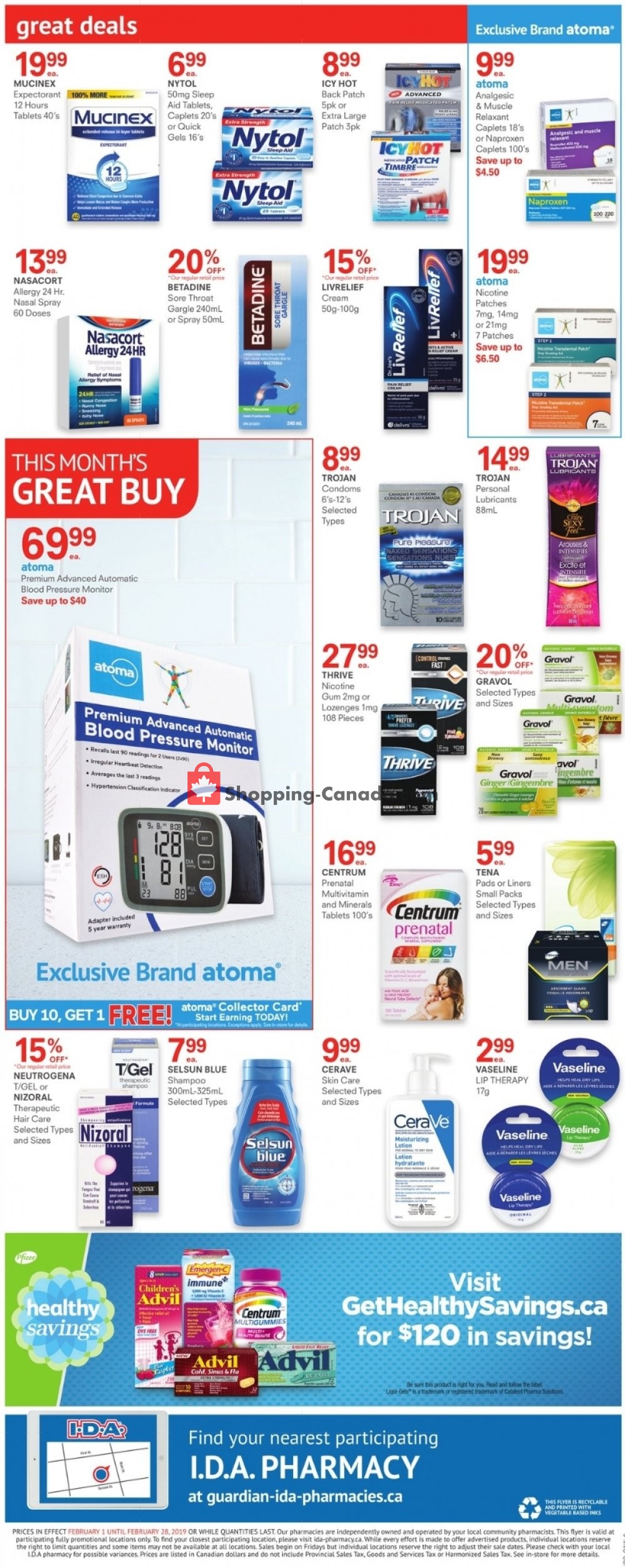 I.D.A. flyer from Friday February 1, 2019 to Thursday February 28, 2019 - page 2