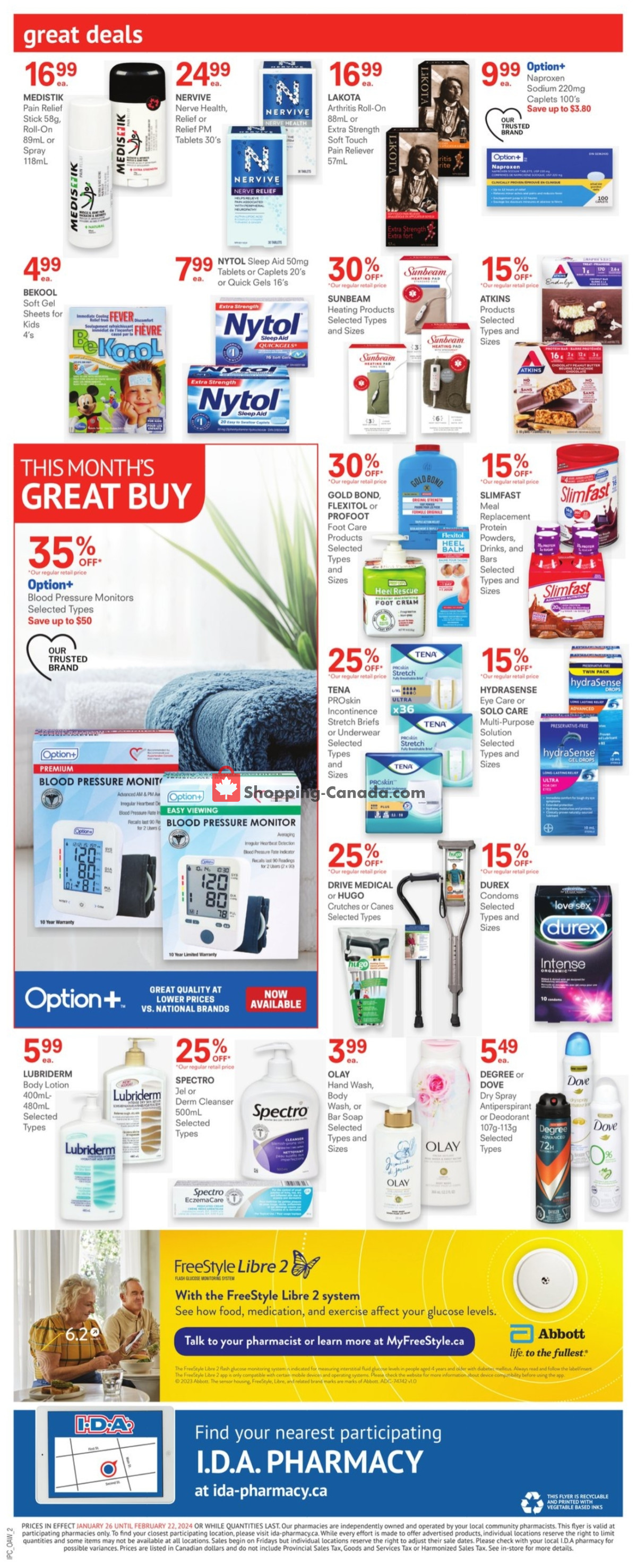 I.D.A. flyer from Friday January 26, 2024 to Thursday February 22, 2024 - page 2