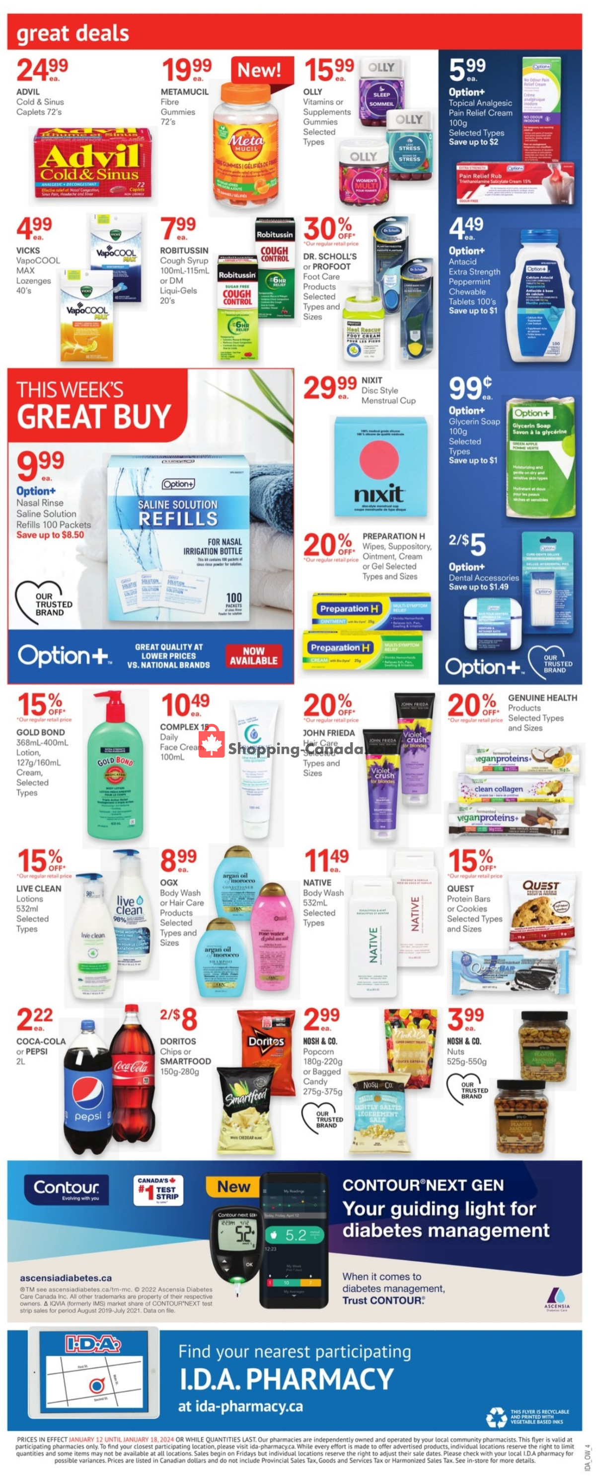 I.D.A. flyer from Friday January 12, 2024 to Thursday January 18, 2024 - page 4
